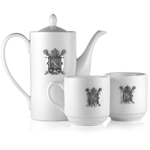 Porcelain tea set for 2 persons "Petersburg"